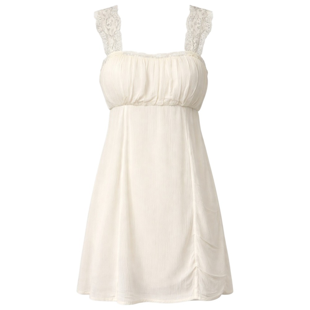 Self Esteem Coquette Lace Mini Dress Women XS Cottagecore Balletcore Romantic